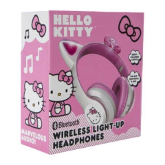 Hello Kitty Limited Edition Cat Ear Bow Wireless‎ Light Up Headphones Sanrio New - Picture 4 of 5